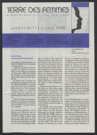 Jahresmitteilung 1998