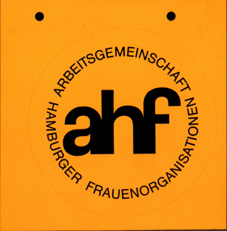 Aufkleber Arbeitsgemeinschaft Hamburger Frauenorganisationen