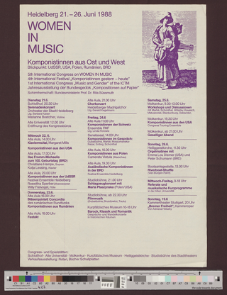 Women in music: Komponistinnen aus Ost und West