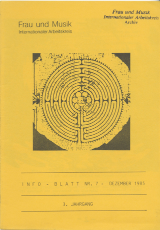 Info - Blatt Nr. 7 - Dezember 1985