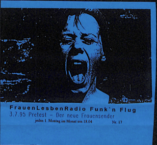 "Protest - Der neue Frauensender (bzw. Frausein heute)" Sendung vom 03.07.1995