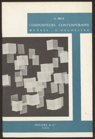 Katalog: Compositeurs Contemporains. Oeuvres D`Orchestre