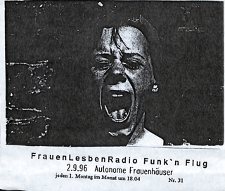 "Autonome Frauenhäuser" Sendung vom 02.09.1996
