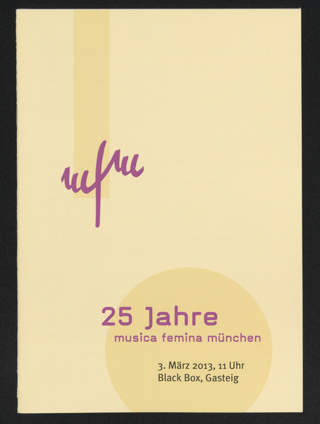 25 Jahre musica femina münchen