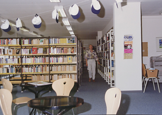 Die Räume der Frauenbibliothek in der Bleichstraße
