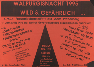 Walpugisnacht 1995\[W9]\Wild und gefährlich ...