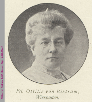 Porträt von Ottilie von Bistram