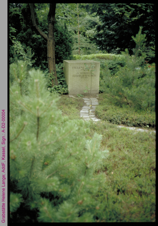 Grabstätte von Helene Lange in Berlin