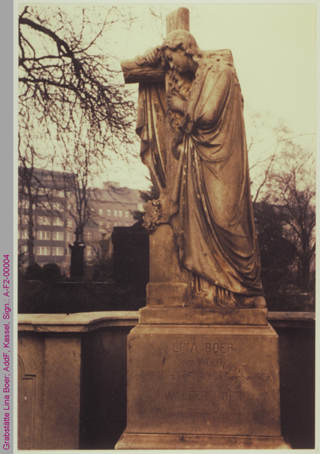 Grabstätte von Lina Boer in Berlin