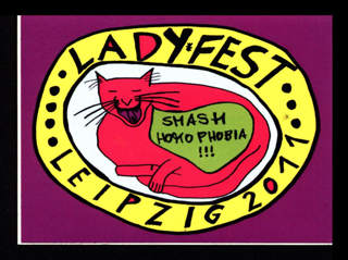 Ladyfest Leipzig 2011: diverse Sticker