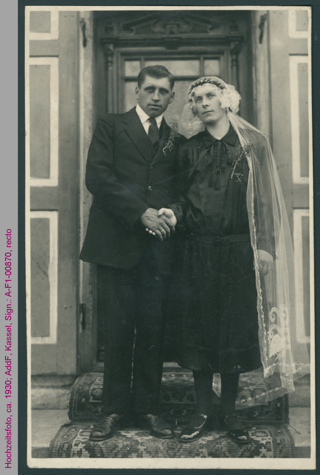 Hochzeitsfoto, ca. 1930