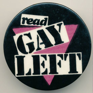 Werbung für Lesben-/Schwulenzeitschrift