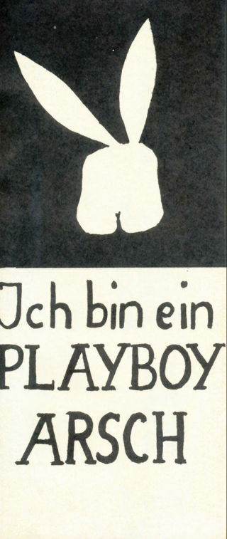 Anti-Sexismus-Kampagne gegen die Zeitschrift "Playboy"