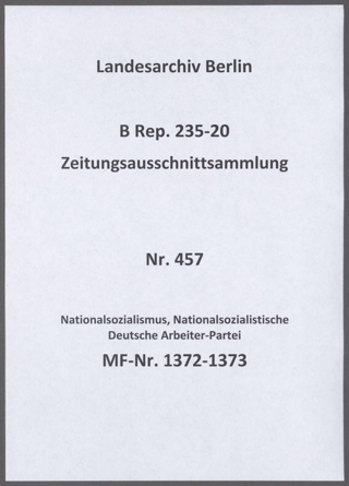 Nationalsozialismus, Nationalsozialistische Deutsche Arbeiter-Partei