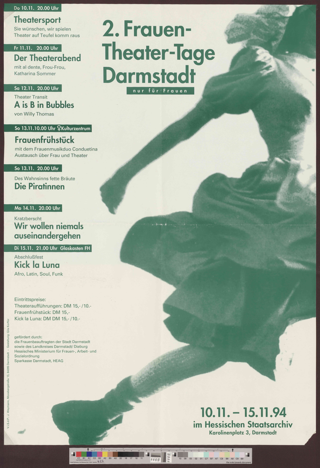 2. Frauen-Theater-Tage Darmstadt