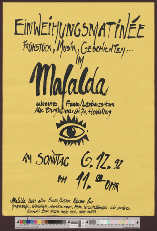 Mafalda Einweihungsfete